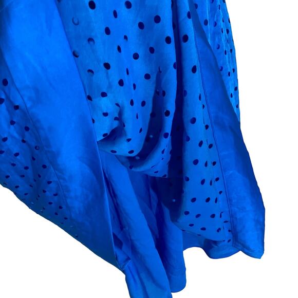 Rebecca Taylor Blue Strapless Eyelet Corset Dress Size 0 As Seen On Taylor Swift - Picture 13 of 16